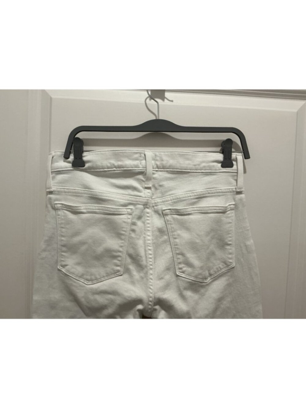 J. Crew White Jean Size 30 Women’s White 9” Mid-Rise Skinny Fit - Picture 5 of 11